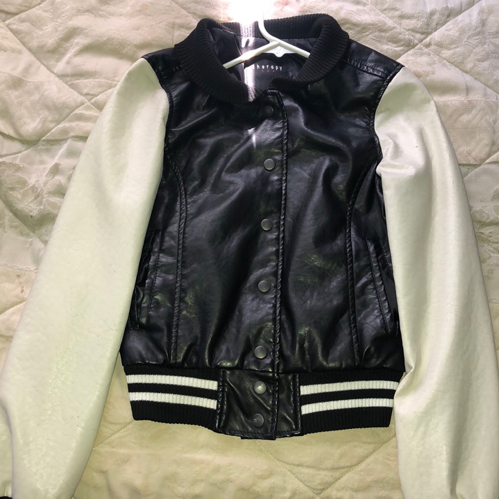Therapy letterman jacket